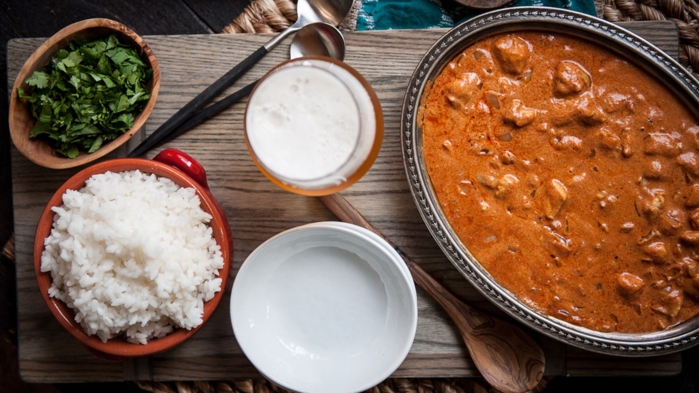 Amber Ale + Butter Chicken